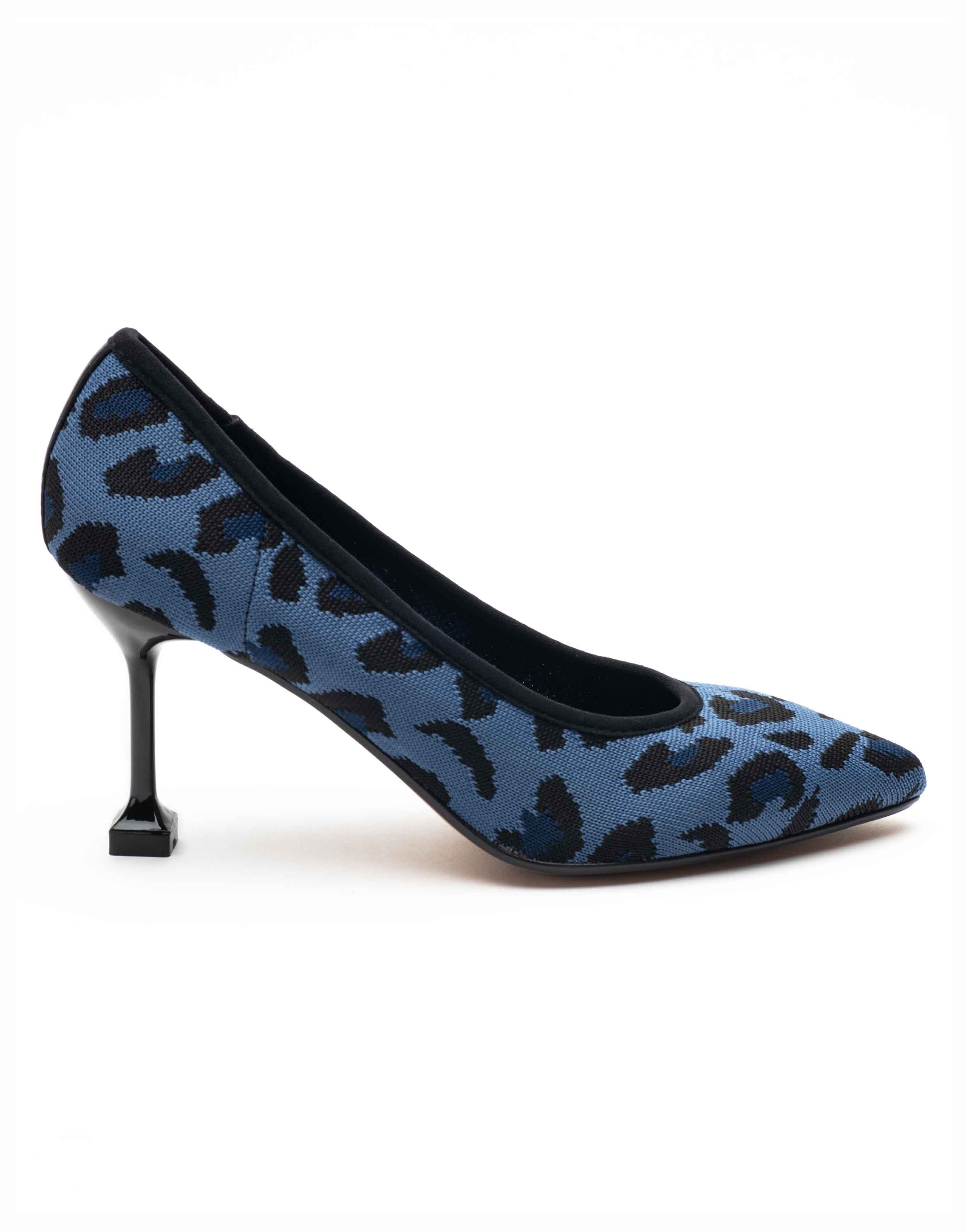 Cheetah print block discount heels