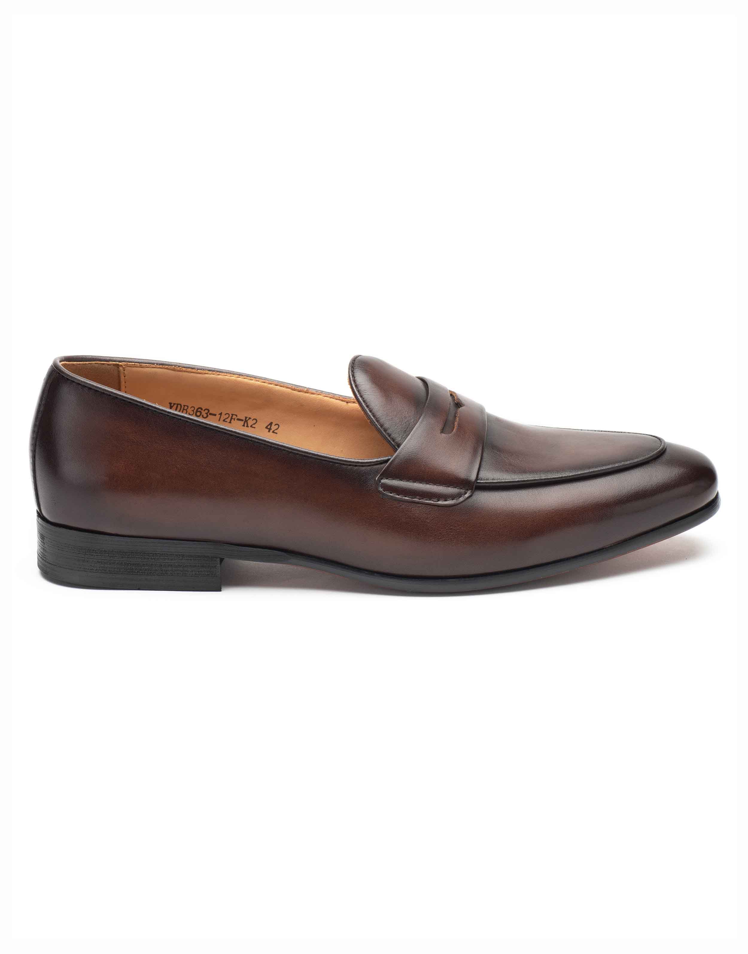 Cocoa Penny Loafer – HEEL & BUCKLE LONDON