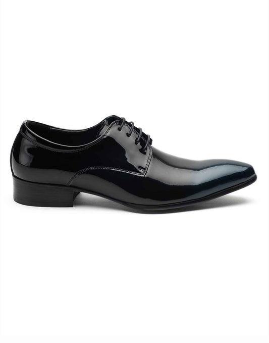 Luminesce Black Laceup Derby-RE7180-340