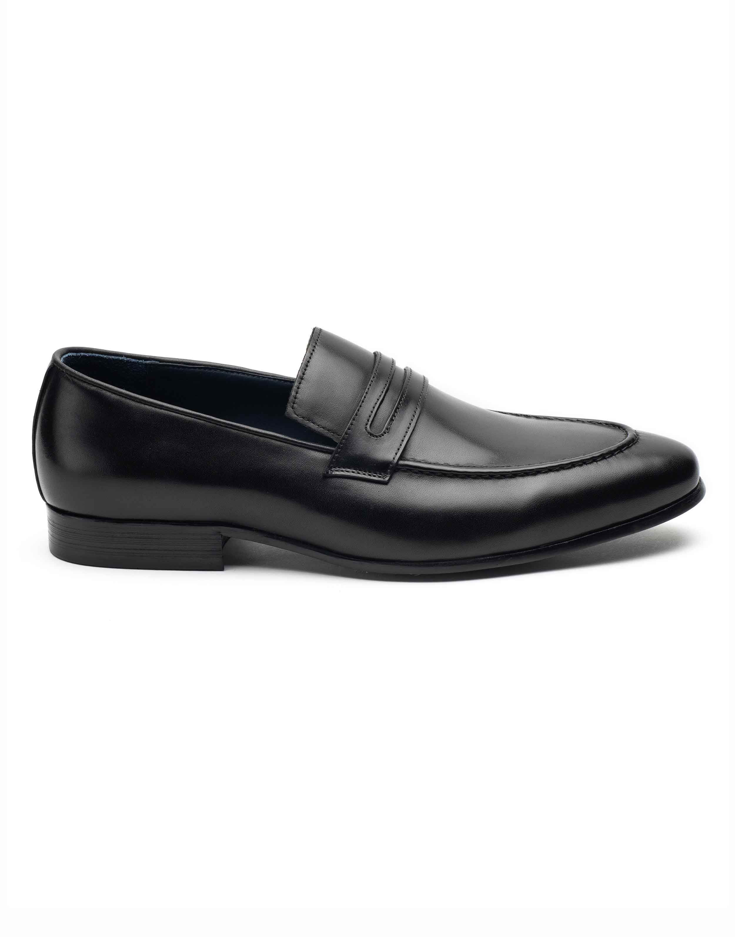 Black Classic Men's Casual Shoes MCSJS30 Dress Leather Derby Shoes | Touchy  Style