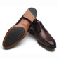 Magnanni Brown Cap-Toed Derby Shoe