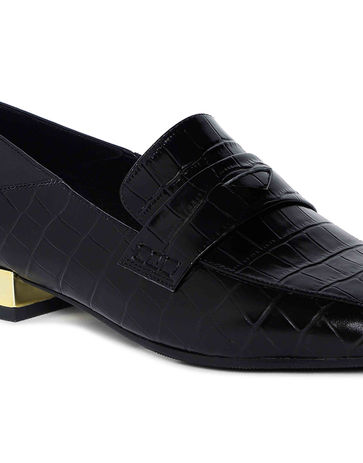 Black Foldable Slip-on Shoes