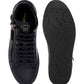Heel & Buckle London Black High Top Sneaker