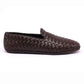 Brown Woven Loafer