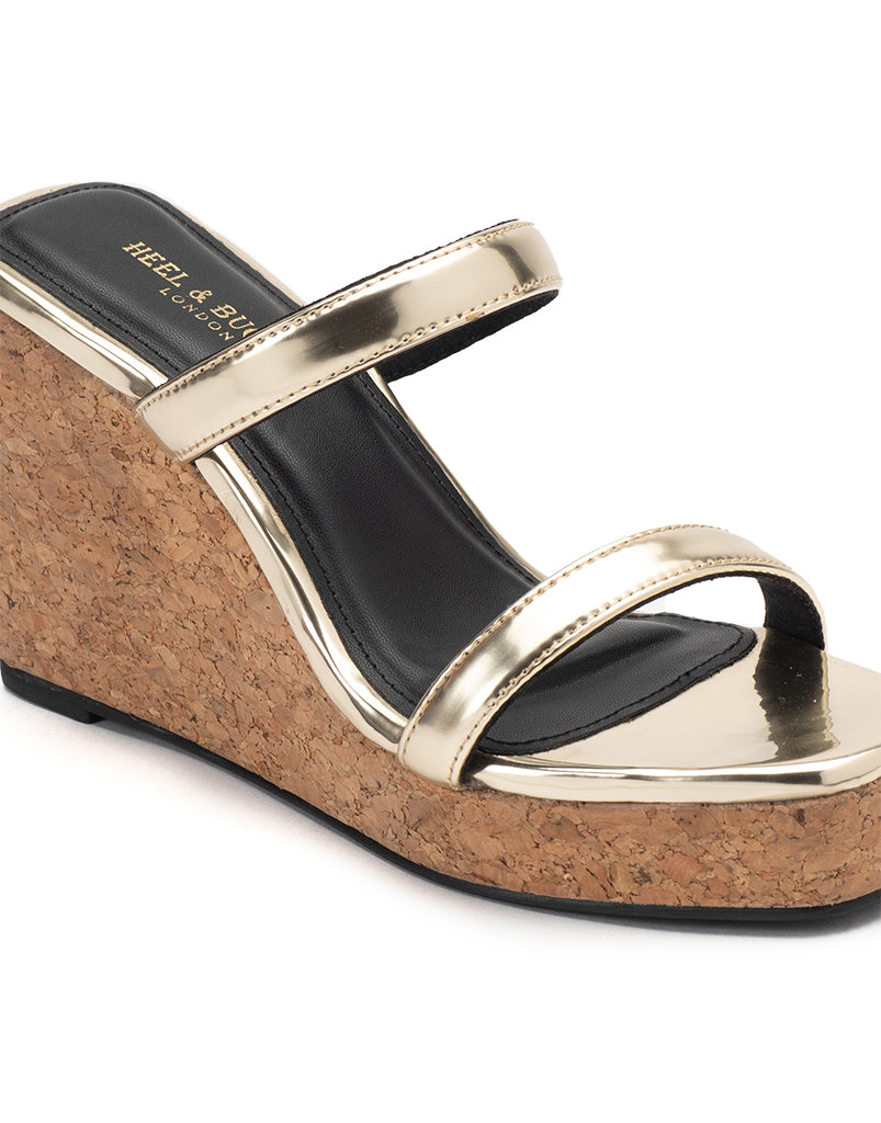 Summer 16cm High Heel Wedges Heel Sandals 14cm Fashion Thick Bottom  Platform Open Toe Ladies Sandals