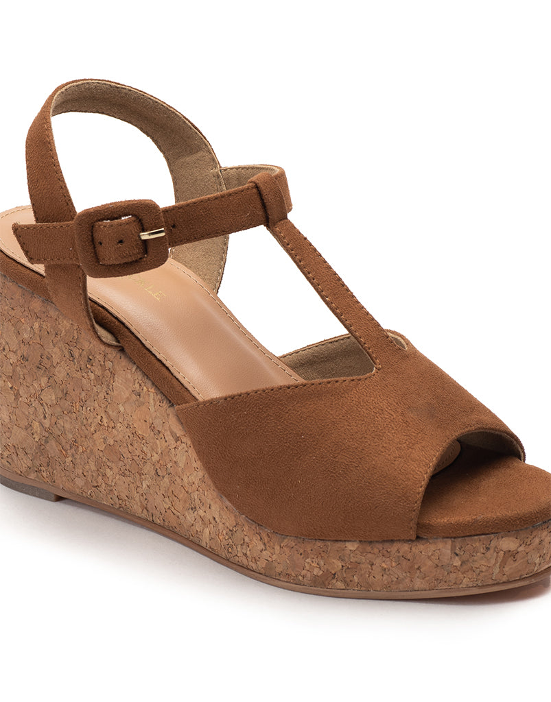 25 cm Brown Extreme High Heel Cork Sandals | Tajna Shoes – Tajna Club