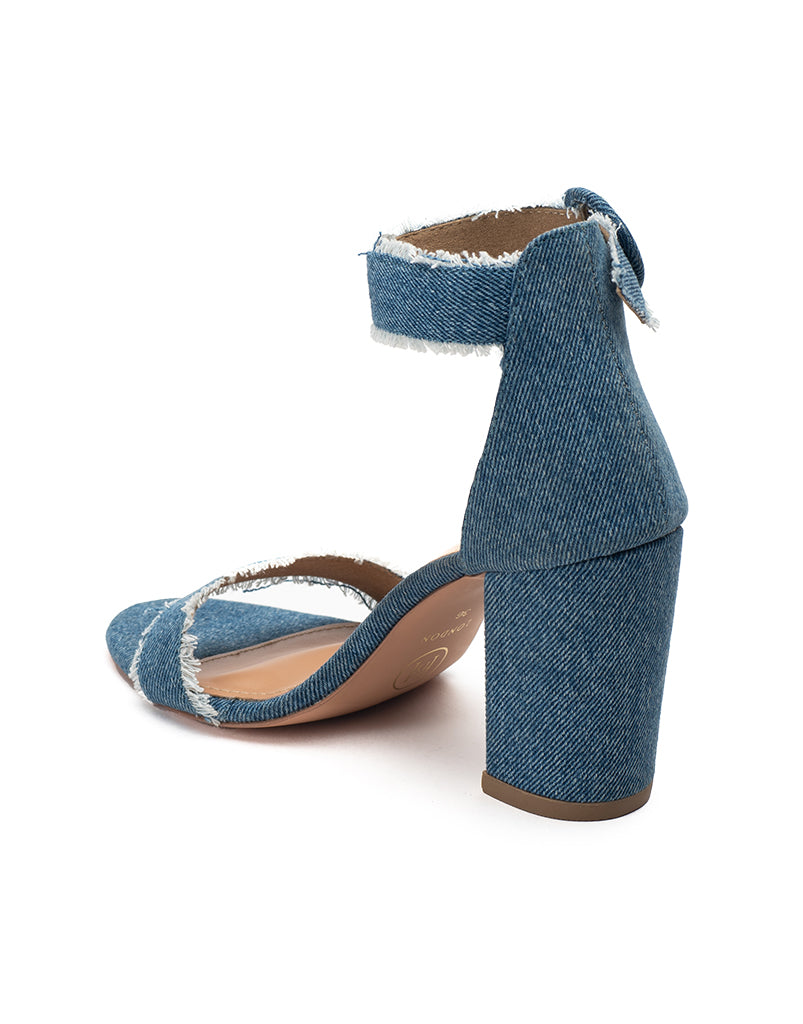 Thrilled Denim Platform Heel – Bliss & Belle Boutique