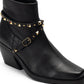 Heel & Buckle London Black studded Boots