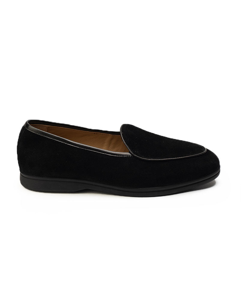Black Suede venetian Loafers
