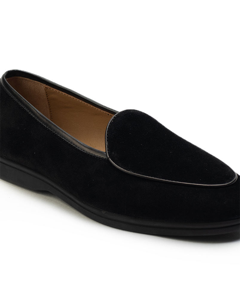 Mens black sale venetian loafers