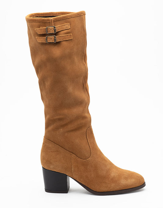 Tan Suede Boots