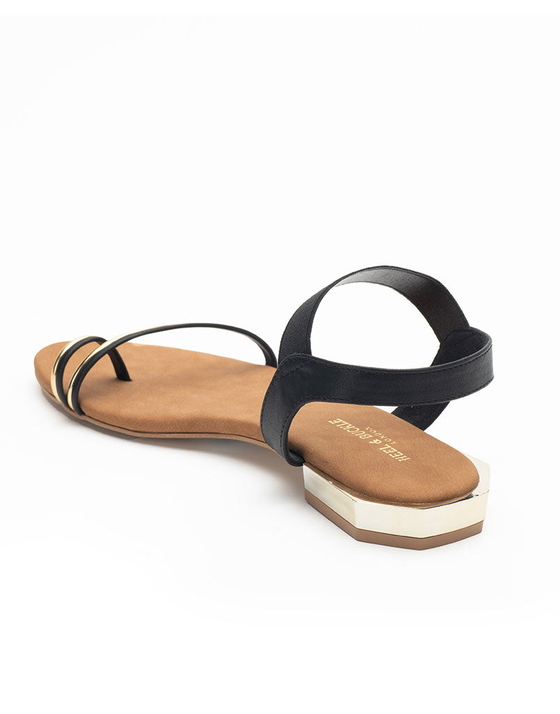 Share 266+ gold flat thong sandals best