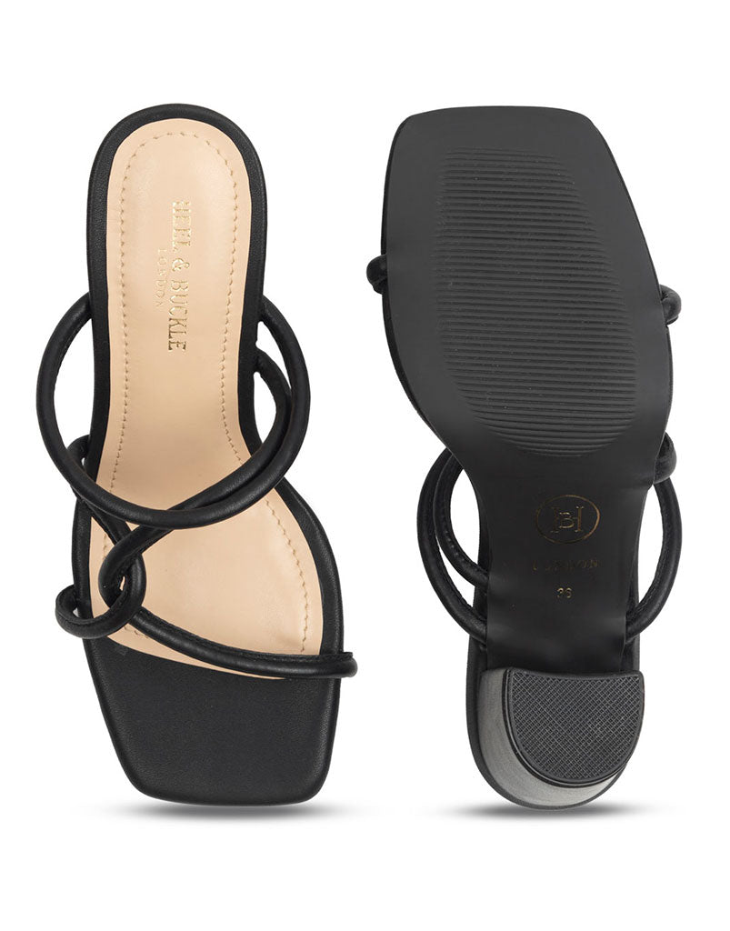 Buy Now,Women Black Embellished Slim Heels – Inc5 Shoes