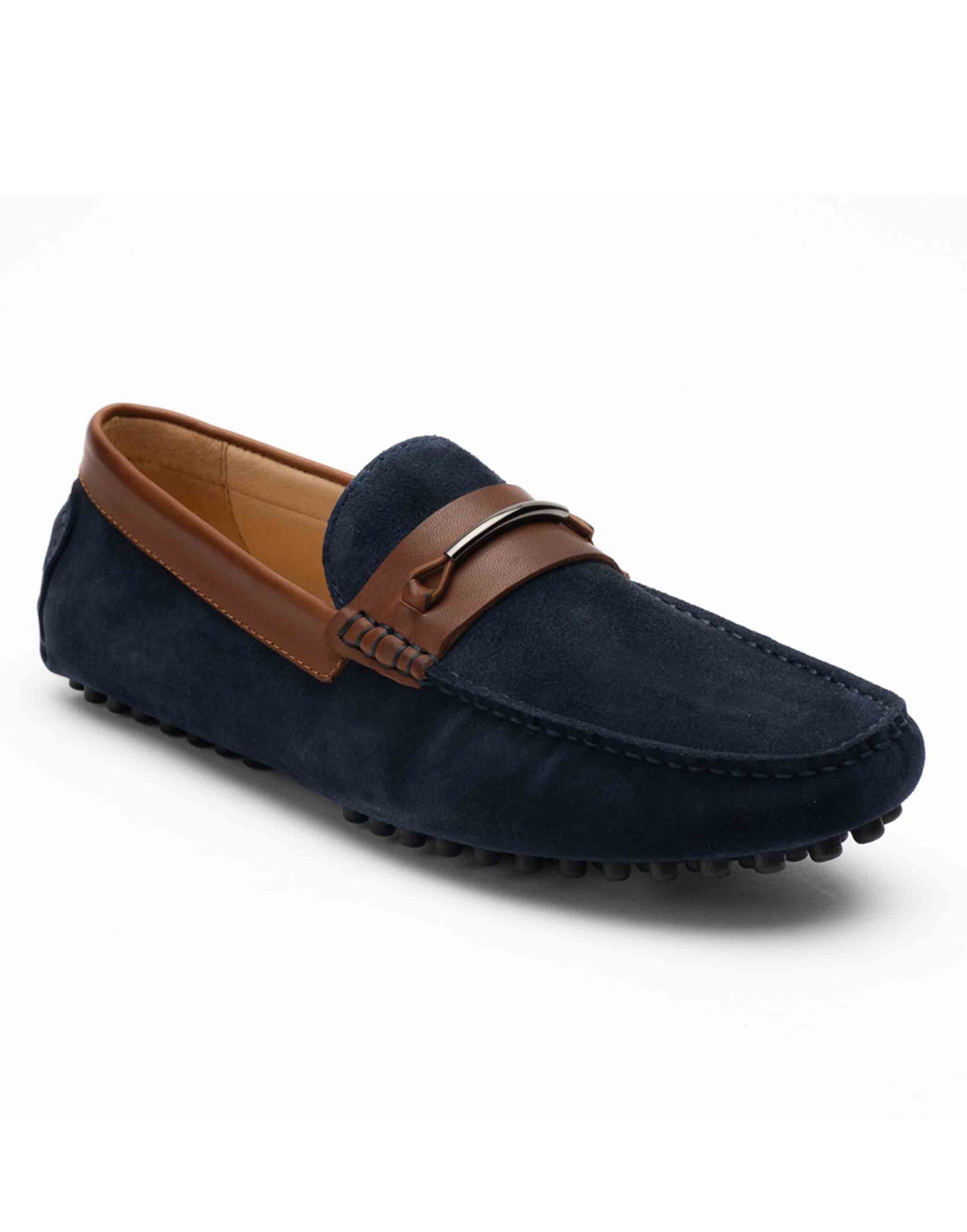 Suede Navy Drivers