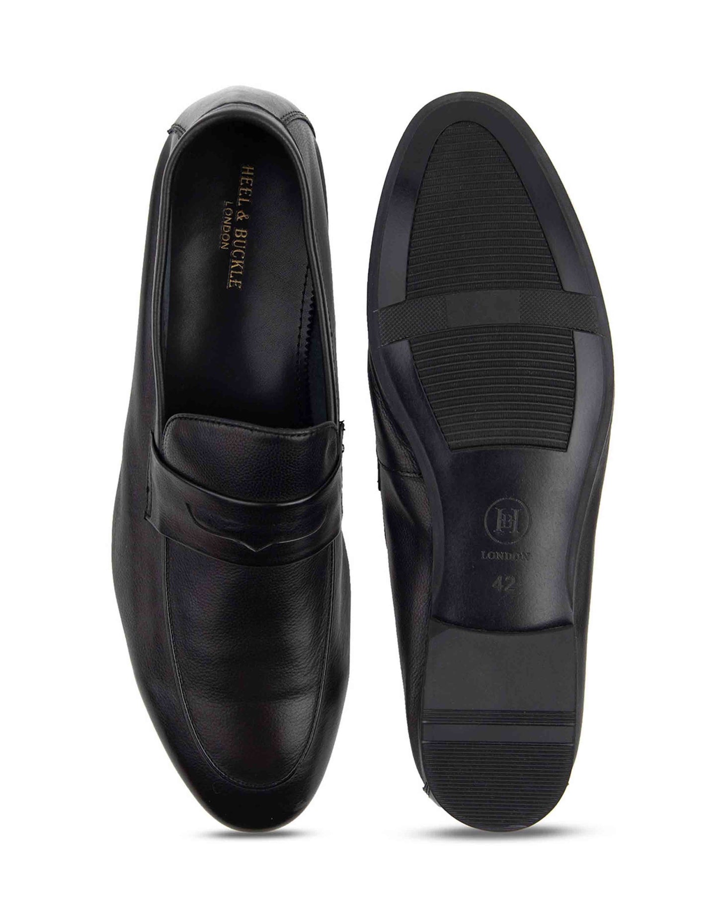 Ascetic Charcoal Loafers