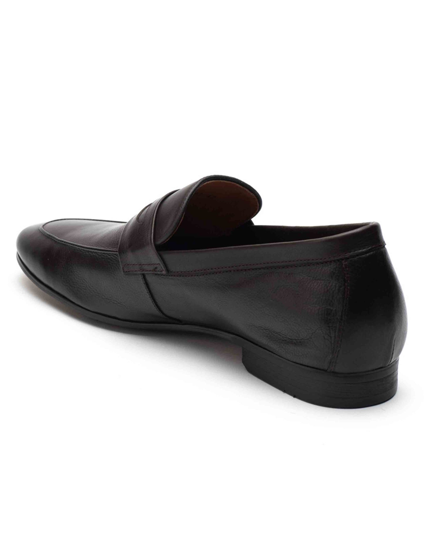 Ascetic Dark Brown Loafers