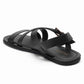 Black Gladiator Sandals