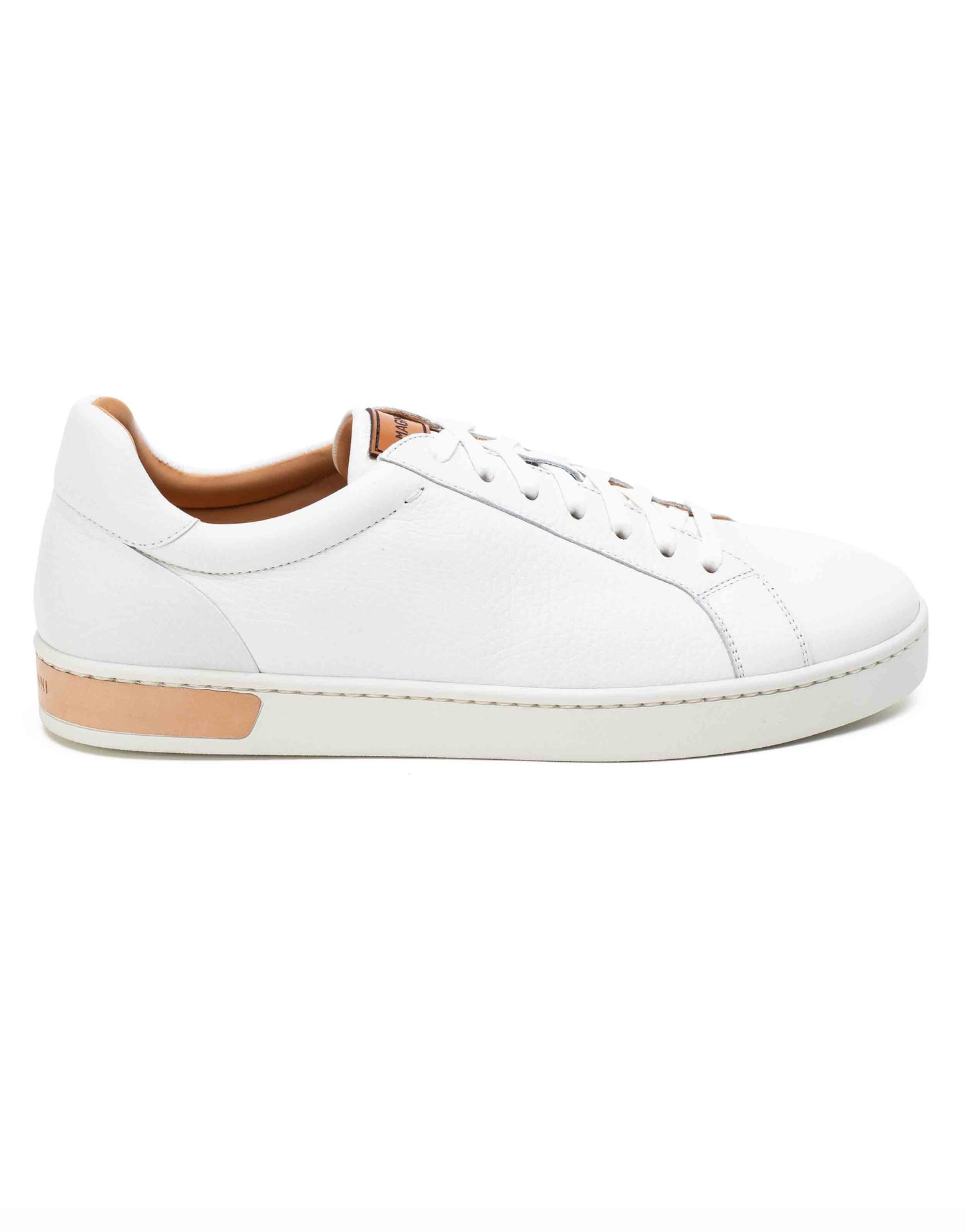 Magnanni Snow Sneaker With Gold Accents